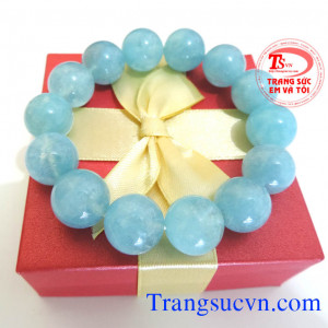 Vòng tay đá quý Aquamarine