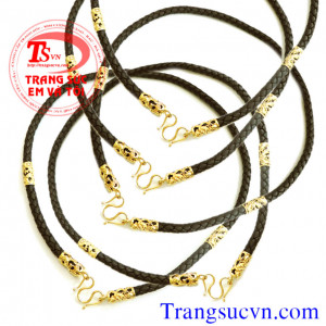 Bán Dây da bọc rồng vàng tây,Đặt Dây da bọc rồng vàng tây có giấy kiểm định tuổi vàng và bảo hành 1 năm,bán toàn quốc
