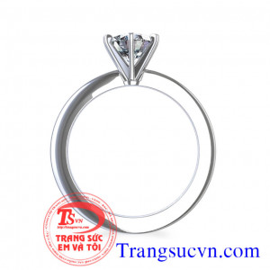 Bán Nhẫn nữ vàng trắng kim cương Nhẫn Đính Hôn|Nhẫn Đính Hôn Giá Tốt.Có Giấy Kiểm định Vàng Và Kim Cương Nhẫn nữ vàng trắng kim cương