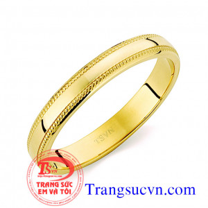 Nhẫn đính hôn vàng,nhan dinh hon vang,nhan dinh hon,nhan nu vang tay,nhan nu don gian
