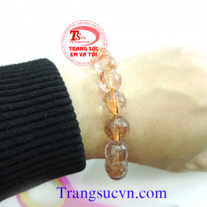  Vòng tay thạch anh tóc đỏ nhiều có và độ trong cao  Kích thước: ~ 13,80 - 13,00 mm  Trọng lượng: 56,65 g  Số lượng hạt: 17 hạt vòng,thạch,anh,tóc,đỏ,Vòng tay thạch anh tóc đỏ,hat thach anh tóc đỏ,da thạch anh tóc đỏ