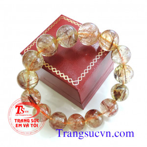 vòng,thạch,anh,tóc,đỏ,Vòng tay thạch anh tóc đỏ,hat thach đỏ,da đỏ