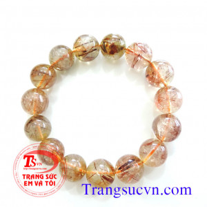 vòng,thạch,anh,tóc,đỏ,Vòng tay thạch anh tóc đỏ,hat thach đỏ,da đỏ