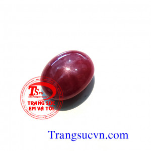 Ruby thiên nhiên có ánh sao