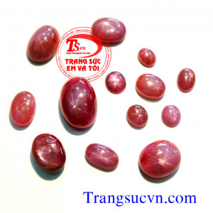 Ruby sao tự nhiên có giám định