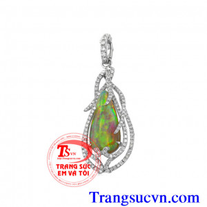 bán Mặt dây đá topal quý,mat day da opal quy giá tốt,có giấy kiểm định đá quý và vàng Mặt dây đá topal quý thiên nhiên đẹp