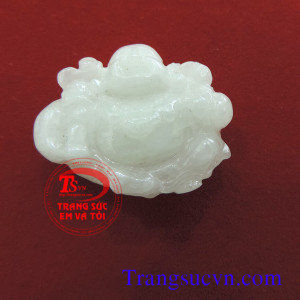 Phật di lặc bạch ngọc sapphire