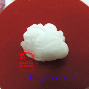 Phật di lặc bạch ngọc sapphire