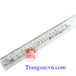 Lắc bạc hình rồng Lắc bạc bện đẹp 