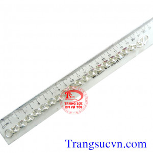 Lắc nam bạc 1 cây đẹp