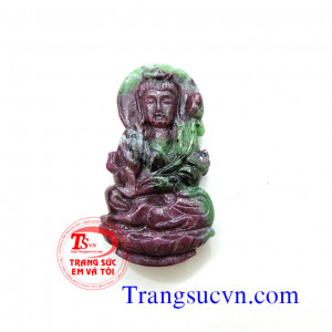 Bán Phật Bà quan âm đá ruby xanh,Phật Bà quan âm đá ruby xanh giá tốt kèm giấy kiểm định Phật Bà quan âm đá ruby xanh giao Phật Bà quan âm đá ruby xanh toàn quốc nhận và thanh toán tại nhà