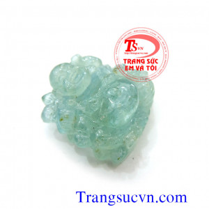 Phật di lặc Aquamarine thiên nhiên