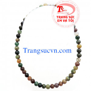 Chuỗi vòng cổ đá Canxedon