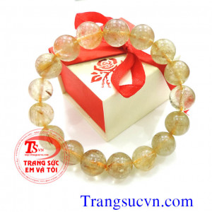 Chuỗi thạch anh tóc thiên nhiên