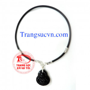 Mặt dây chuyền nam đá thiên thạch