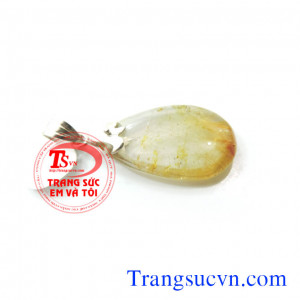 thach anh tóc,thach anh tóc vàng,thạch anh,thạch anh tóc thiên nhiên,thạch,anh,tóc,ngọc cẩm thạch,mặt dây chuyền,mặt dây chuyền,thạch anh tóc