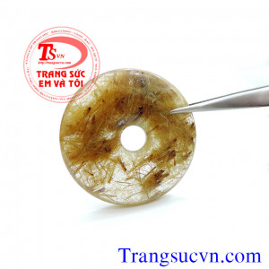 Thạch anh tóc đồng tiền