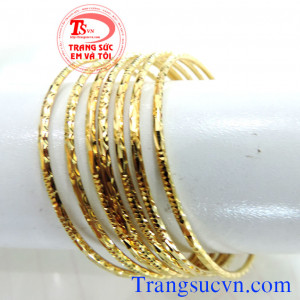 Vòng tay vàng tây 7 chiếc