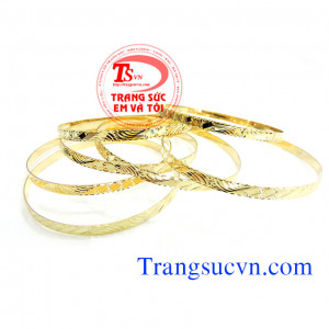 Vòng tuần vàng tây 18k