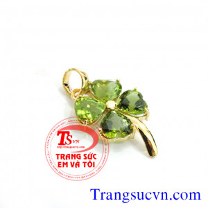 Mặt dây đá peridot tự nhiên đẹp