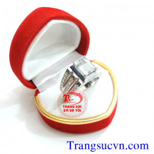 Bán Nhẫn nam mệnh Thủy kèm giấy kiêm định đá quý và vàng,bảo hành 1 năm,nhẫn nam menh thuy,nhẫn vàng tây đá topaz tự nhiên,nhẫn nam đẹp,nhẫn nam theo mệnh