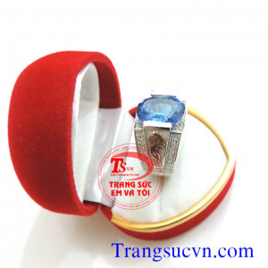 Nhẫn nam topaz đẹp