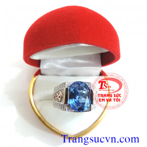 Nhẫn nam topaz đẹp