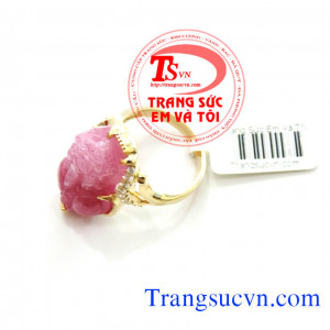 Nhẫn hưu ruby nữ,bán nhan ruby ty huu có giấy kiểm định đá quý và vàng,đặt nhẫn hưu ruby nữ vàng tây 10k 12k 14k 18k theo yêu cầu,tại website: trangsucvn.com