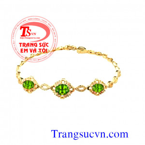 Lắc vàng tây đá quý,đặt lac vang tay đá peridot có giấy kiểm định đá quý và Vàng,lac vang đá quý,lắc vàng tây,lắc vàng tây vàng 18k,lắc tay đẹp