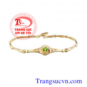 Lắc vàng,tây đá quý,lắc 10k 120 14k 18k,đá perodot,đá quý,vàng,giá,bảo hành,tốt,Lắc quý