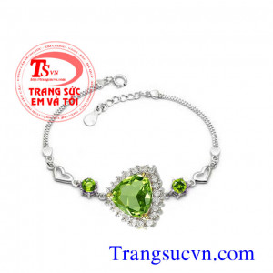 Lắc vàng,tây đá quý,lắc 10k 120 14k 18k,đá perodot,đá quý,vàng,giá,bảo hành,tốt,Lắc quý