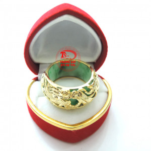 Bán Nhẫn cẩm thạch rồng vàng,Giá nhan cam thach rong vang có kiểm định đá quý và vàng nhẫn cẩm thạch rồng vàng,đặt nhan cam thach rong vang 10k,12k,14k,18k theo yêu cầu.chất lượng tốt nhấ