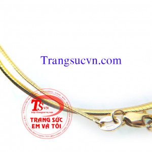 Dây chuyền vàng ý đẹp