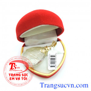 Mặt dây chuyền thạch anh tóc