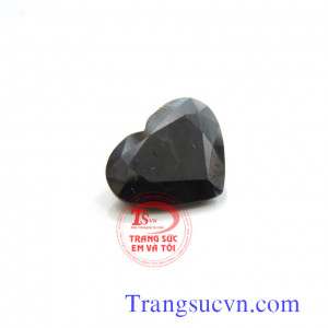 Sapphire trái tim to