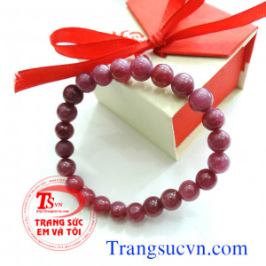 Vòng tay ruby thiên nhiên