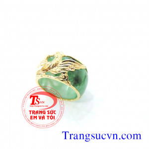 Nhẫn phượng hoàng vàng tây