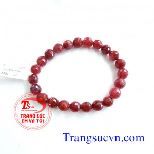 Vòng tay ruby Facet