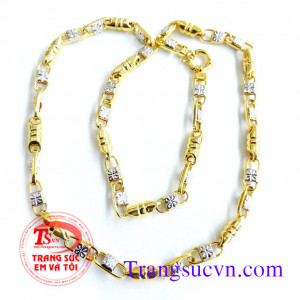 Dây chuyền nam vàng bán day chuyen nam vang giá dây chuyền vàng tây 10k có giấy kiểm định vàng kèm theo,giao dây chuyền vàng và thu tiền tại nhà