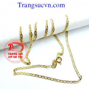 Dây chuyền Italya 18k bền đẹp, chất lượng, chế tác tinh xảo theo yêu cầu. Dây chuyền Italya 18k mang lại sự sang trọng, thời trang và tinh tế cho phái đẹp