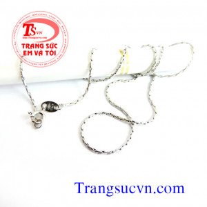 Dây vàng trắng vàng Italya