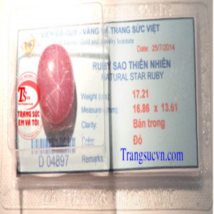  Ruby sao lục yên việt nam