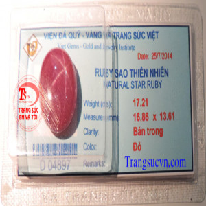  Ruby sao lục yên việt nam