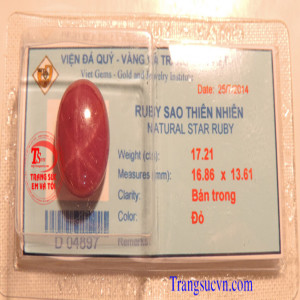  Ruby sao lục yên việt nam