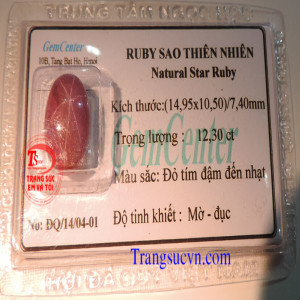 Ruby sao tự nhiên