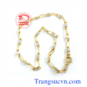 Dây chuyền vàng tây