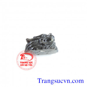 Đầu rồng mặt nhẫn  Đá quý saphir sao tự nhiên