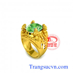 Nhẫn nam hình báo,nhan nam hinh bao,nhan nam dao bao,nhan nam do ho,nhan nam con ho,nhan nam dep,nhan nam vang,nhan nam da quy,nhan nam vang tay,nhan nam dep