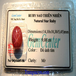 Ruby sao thiên nhiên,Ruby sao tự nhiên,natural star ruby,ruby sao thien nhien,ruby sao luc yen,ruby sao dep,ruby sao 6 canh,ruby viet nam,ruby ep vi kiểm định,hong ngoc,hồng ngọc sao,ruby yên bái,ruby nghệ an,ruby quỳ hợp,ruby quy chau,ruby