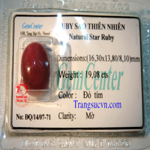 Ruby sao thiên nhiên,Ruby tự nhiên,natural star ruby,ruby thien nhien,ruby luc yen,ruby dep,ruby 6 canh,ruby viet nam,ruby ep vi kiểm định,hong ngoc,hồng ngọc sao,ruby yên bái,ruby nghệ an,ruby quỳ hợp,ruby quy chau,ruby